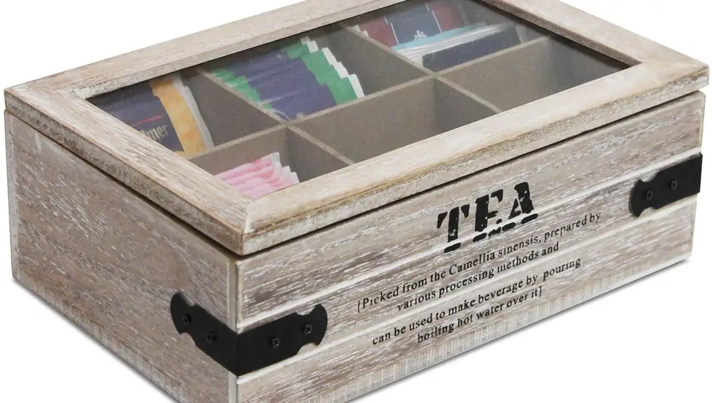 Una caja de té para regalar
