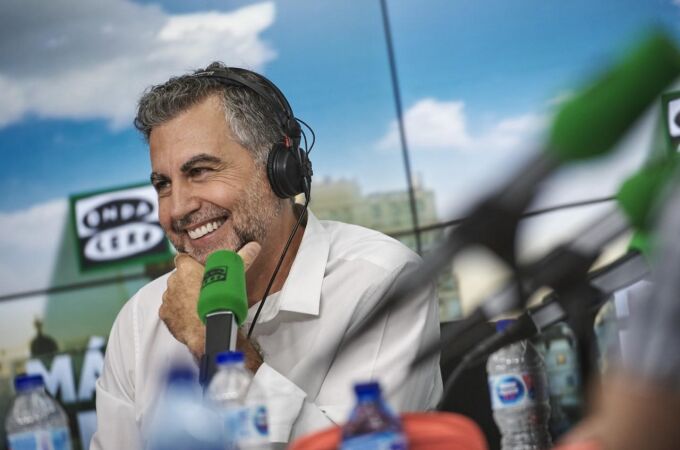 Carlos Alsina, periodista, locutor y presentador de "Más de uno", en una imagen de archivo