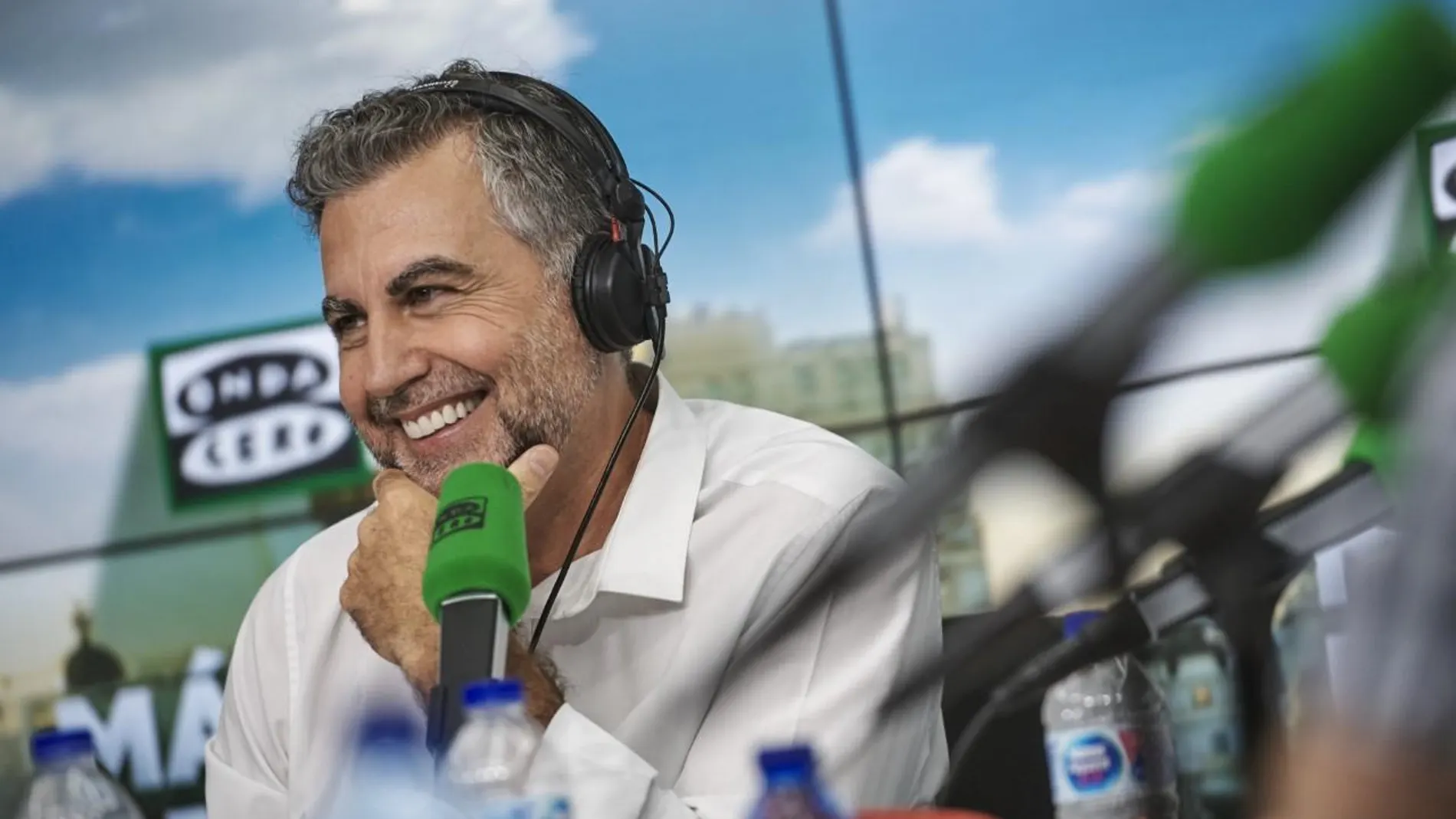Carlos Alsina, periodista, locutor y presentador de "Más de uno", en una imagen de archivo