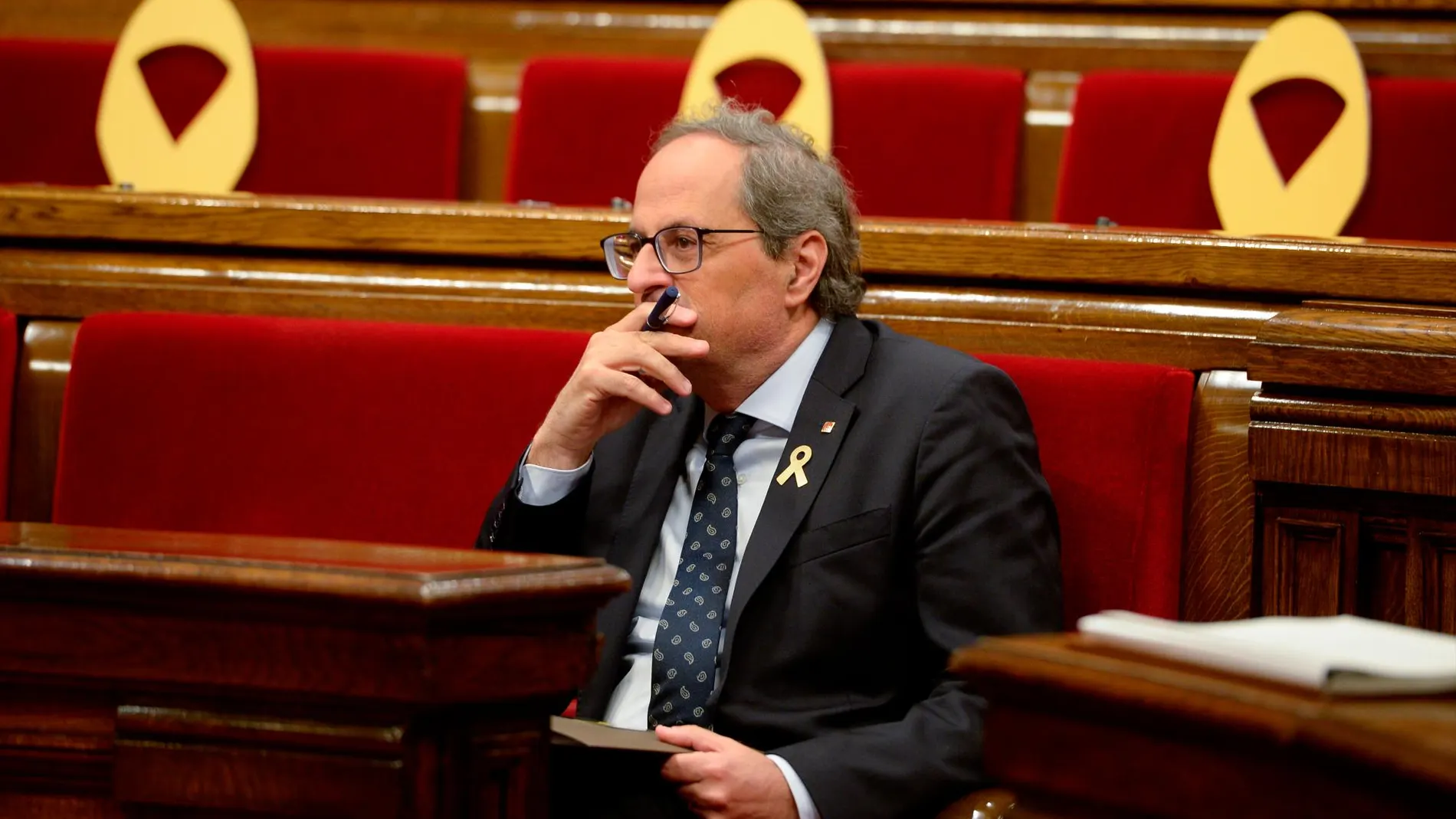 Sesión del Parlament de Cataluña en una imagen de archivo