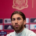 Sergio Ramos habla de la posibilidad de que España juegue en Barcelona