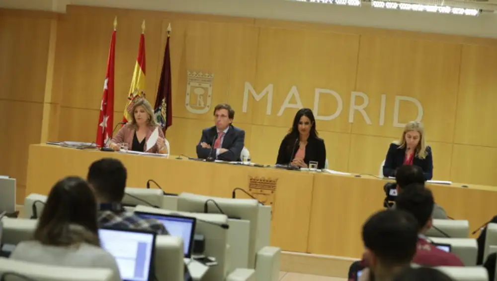 Rueda de prensa posterior a la Junta de Gobierno de la ciudad de Madrid de 14 de noviembre de 2019