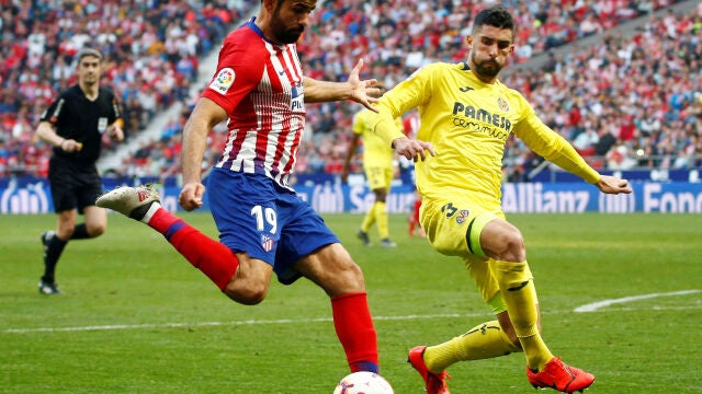 Diego Costa con el Atlético de Madrid.
