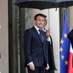 El presidente de Francia Emmanuel Macron