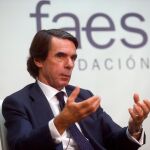 José María Aznar en la presentación del informe de la Fundación "La Alianza Atlántica 70 años después: de la reforma a la refundación"/Foto: Efe