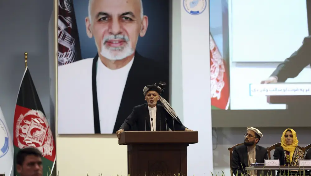 El presidente afgano, Ashraf Ghani, en una foto de archivo en Kabul