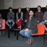 A la rueda de prensa asistieron, José Manuel Caballol, Helena Resano, los Despistaos, La La Love You, Isma Romero