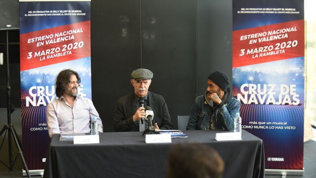 Isaac Ordóñez, Gonzalo Pérez y Sergio Alcover en la presentación