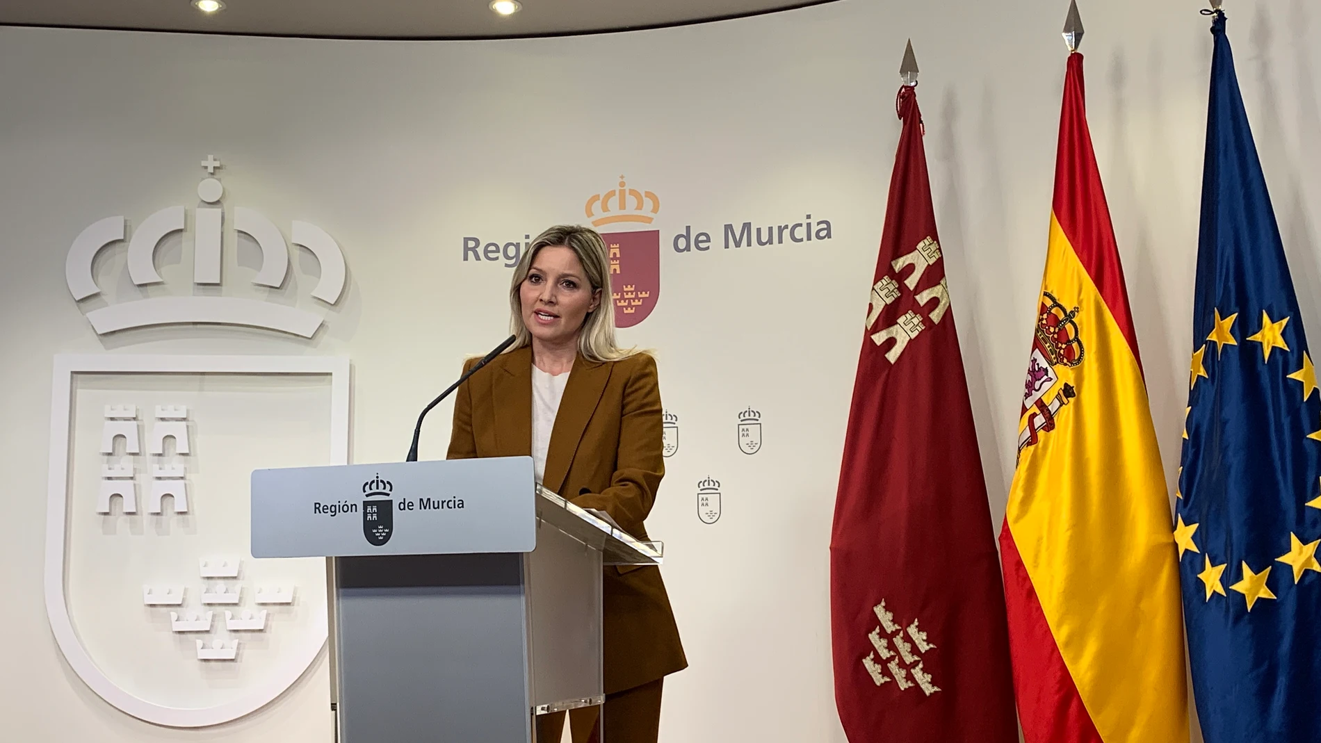 La portavoz del Ejecutivo murciano, Ana Martínez Vidal