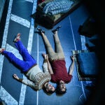 Lautaro Perotti (izda.) y Santi Marín en un momento de «Próximo»
