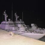 Los buques 'Berdyansk', 'Nikopol' y 'Yany Kapu'