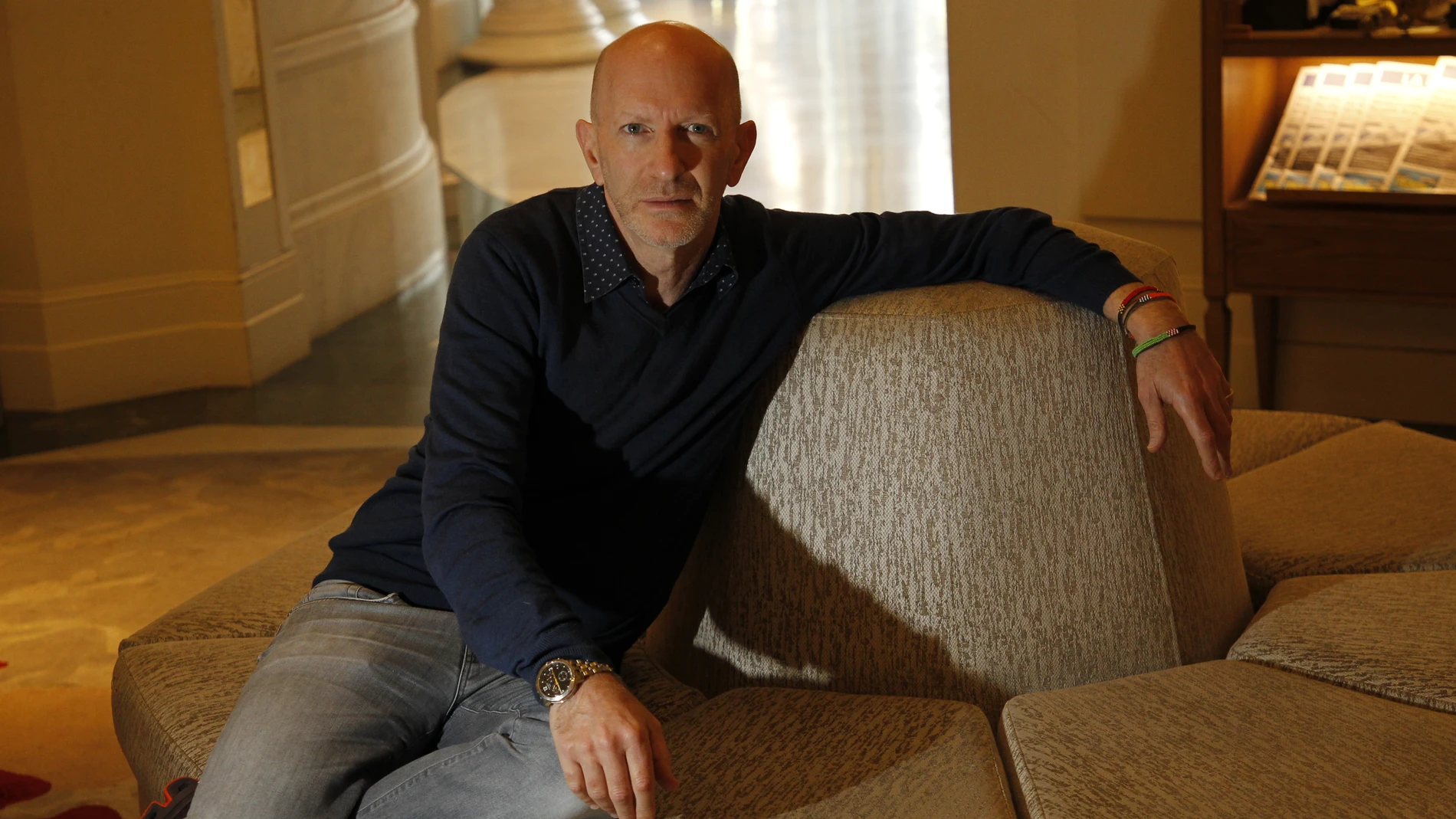 Simon Sebag Montefiore durante su paso por Madrid