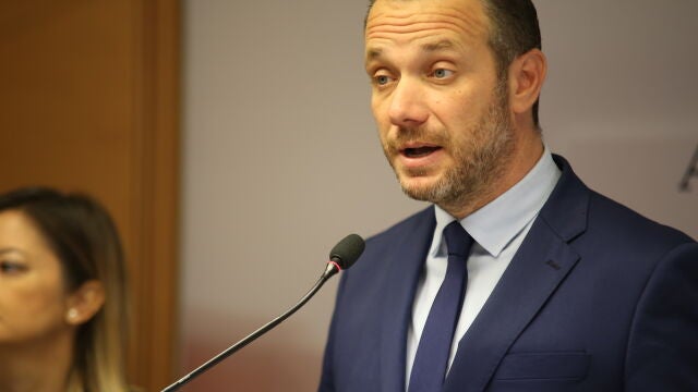 El portavoz del Grupo Parlamentario Popular en la Asamblea, Joaquín Segado
