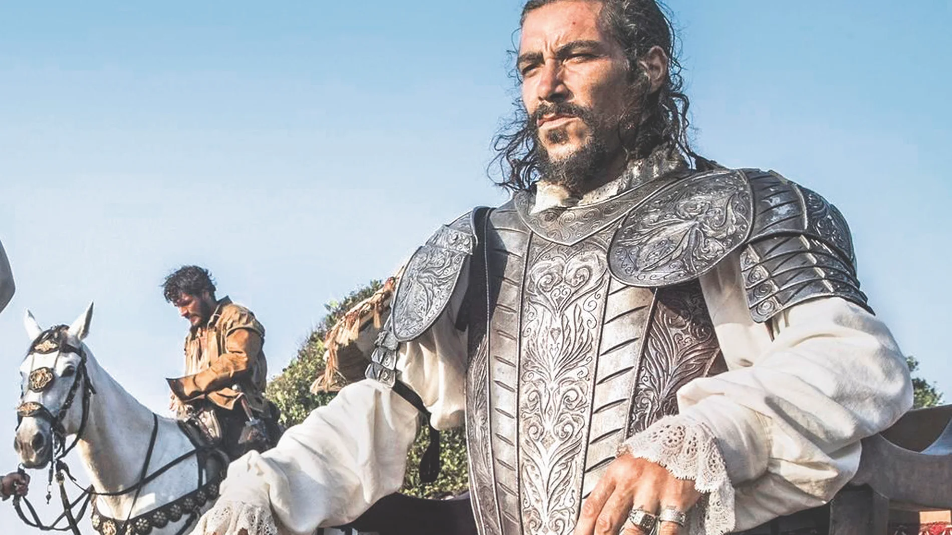 Óscar Jaenada interpreta a Hernán Cortés en la nueva serie de Amazon sobre el conquistador
