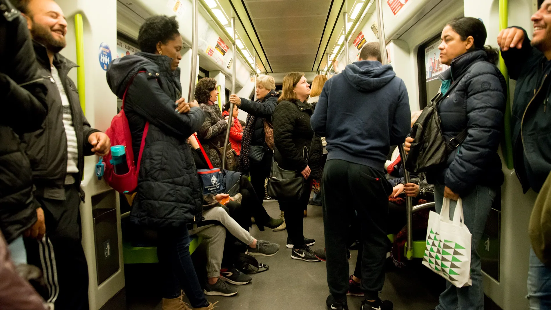 El pánico provocó una estampida en el metro y varios viajeros resultaron heridos. Imagen de archivo