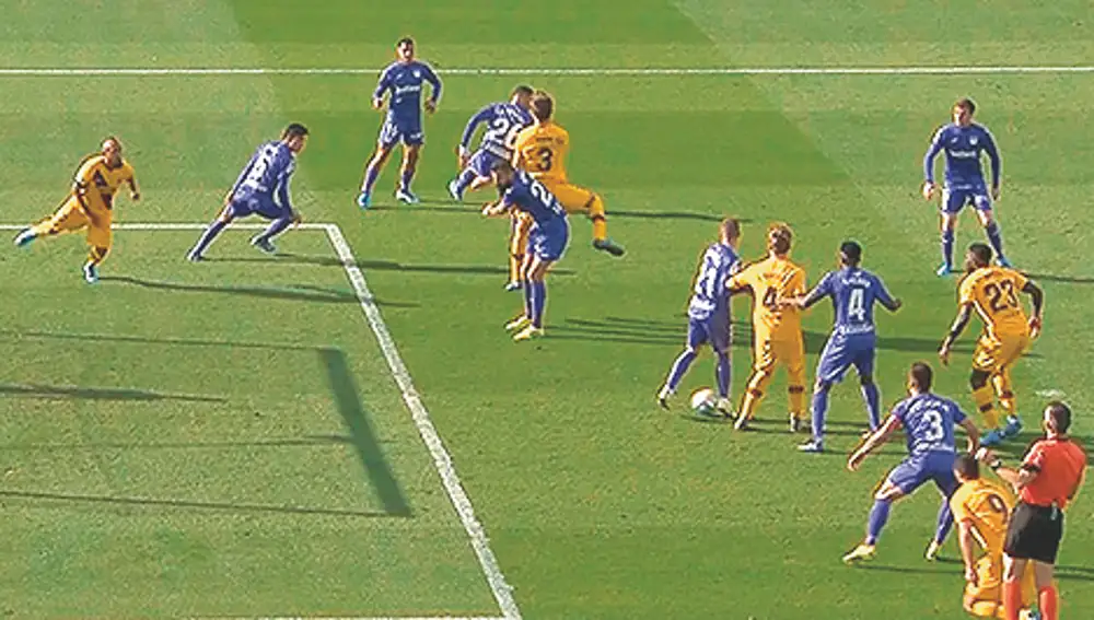 Gol de Vidal en Leganés