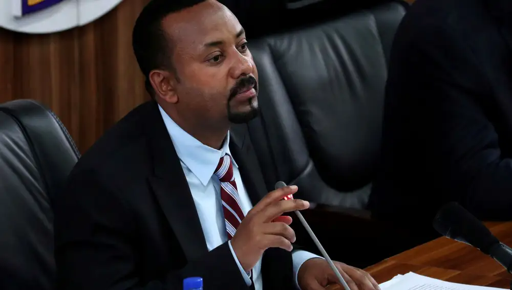 Abiy Ahmed en Adis Abeba