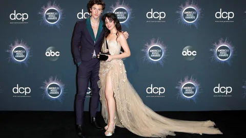 Camila Cabello y su pareja Shawn Mendes