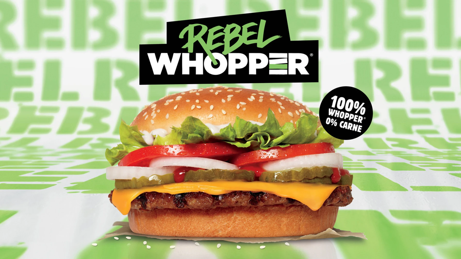 La nueva 'Rebel Whopper' / Burger King