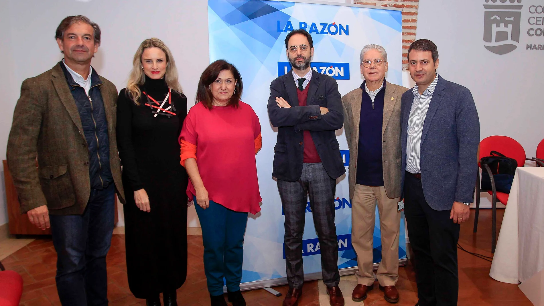 Fernando Fuentes, Vanesa Moreno, Carmen Díaz, Pepe Lugo, Carlos Pérez Ariza y Andrés Mellado