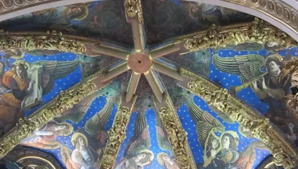 Imagen de archivo de los frescos de los ángeles músicos de la Catedral de ValènciaEUROPA PRESS26/11/2019