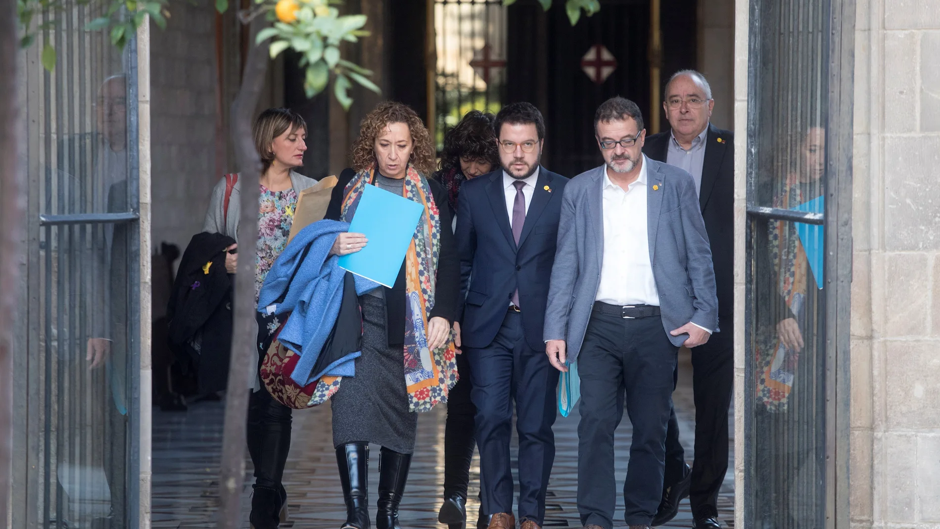 Reunión semanal del gobierno catalán