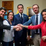  Pelea en la Asamblea venezolana tras la intervención de dos miembros del PP