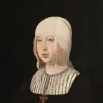 Isabel la Católica, retratatada por Juan de Flandes
