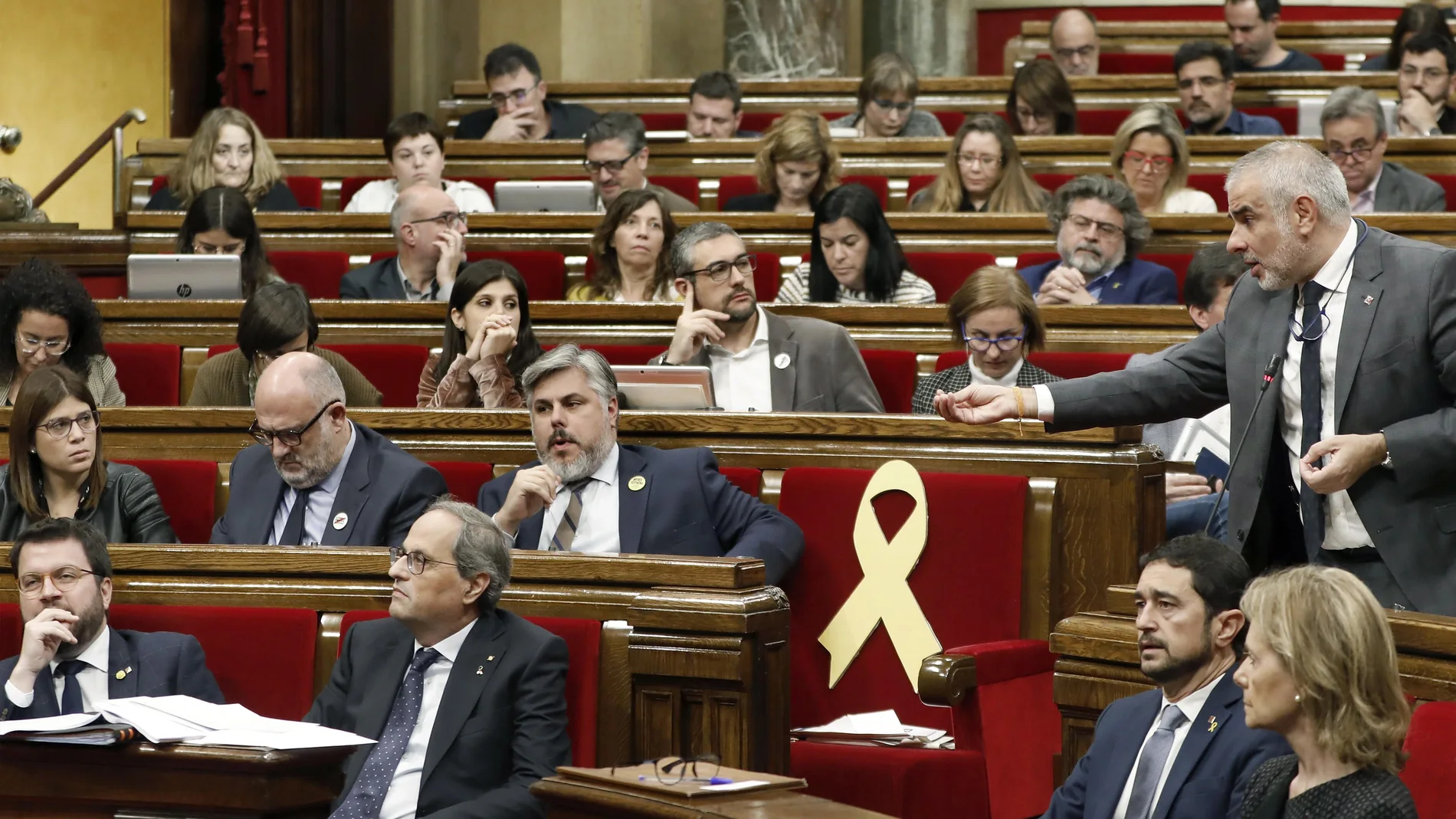 Sesión de control al Govern en el Parlament