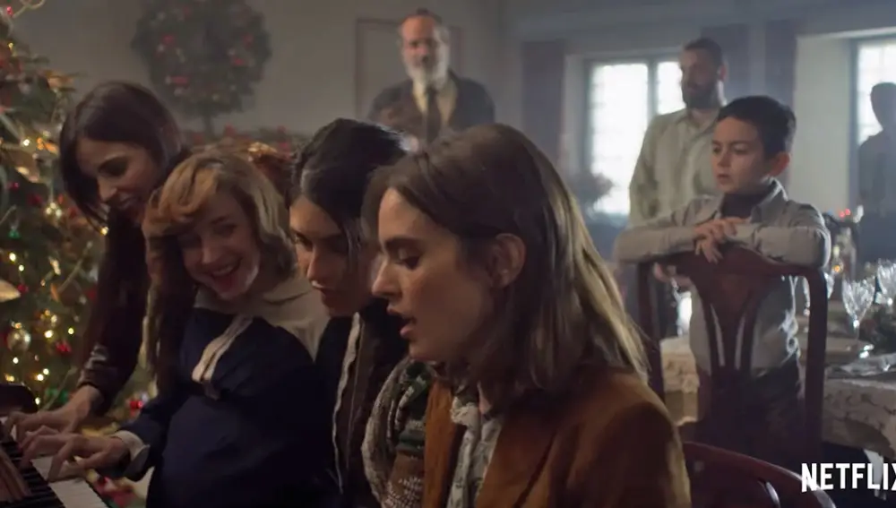 Pau Freixas relata "la historia cuatro hermanas a través de tres navidades distintas" en 'Días de Navidad'
