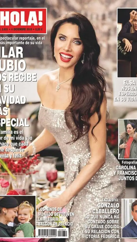 Portada de la revista "Hola".