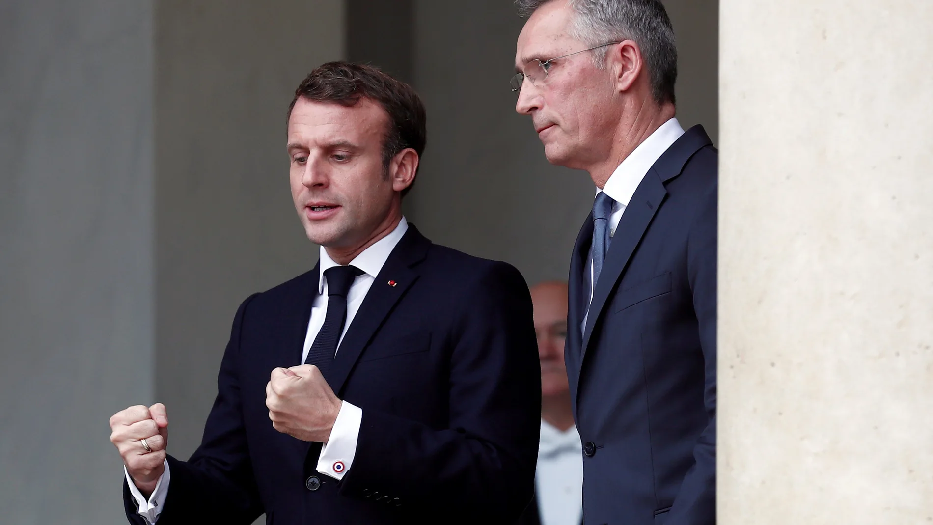 Macron reclama a la OTAN un refuerzo de la presencia en Sahel