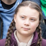 COP25.- Greta Thunberg, que está a 2.000 kilómetros de Lisboa, reflexiona en audiolibros sobre la crisis climática