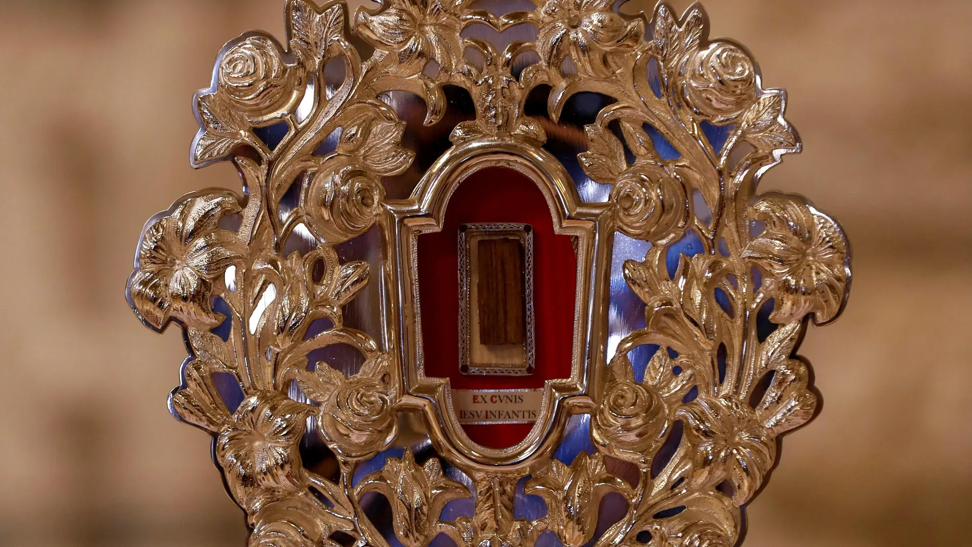 Relic of the Holy Crib of the Child Jesus in Jerusalem