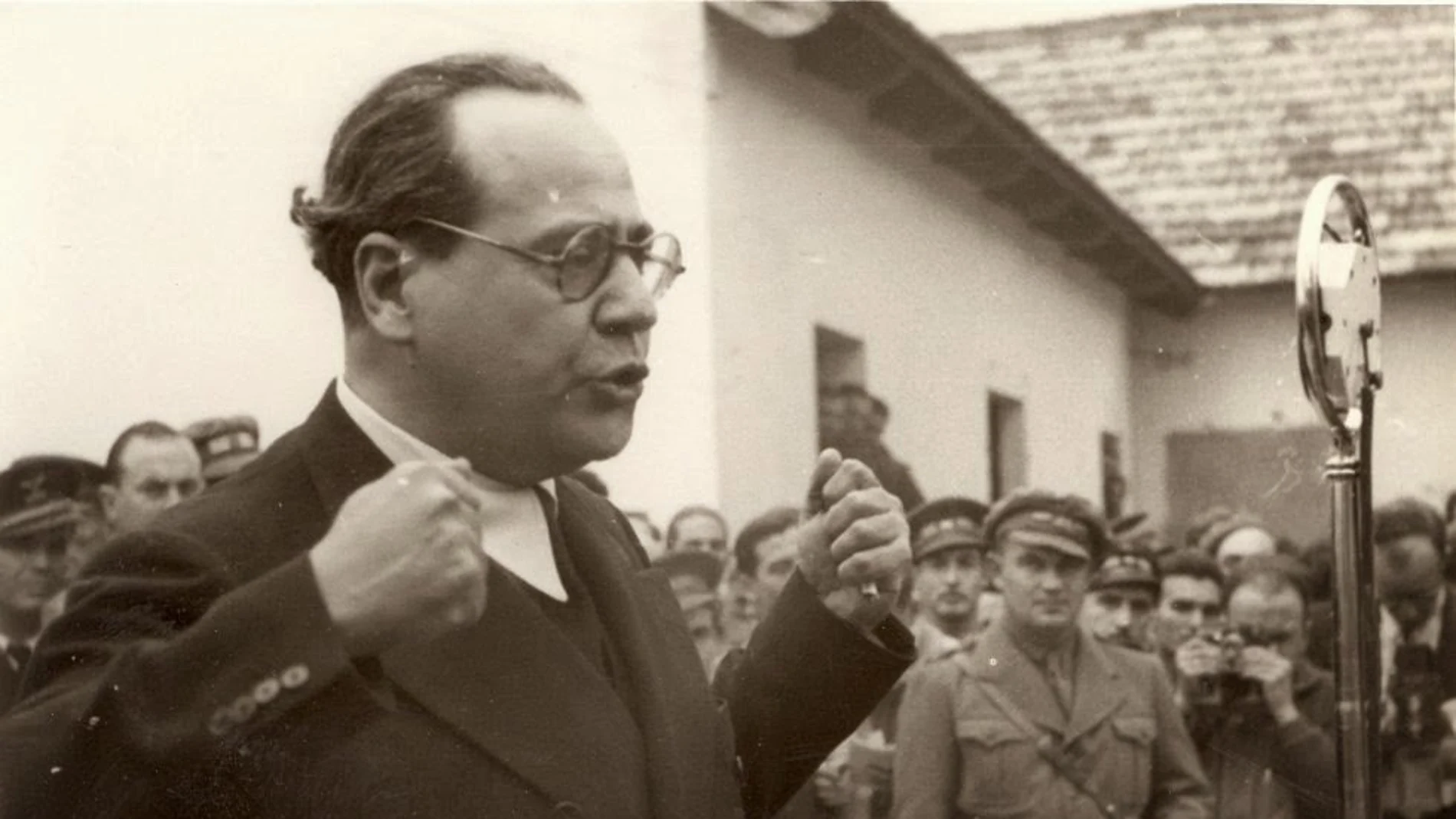 Juan Negrín, presidente de la II República entre 1937 y 1939