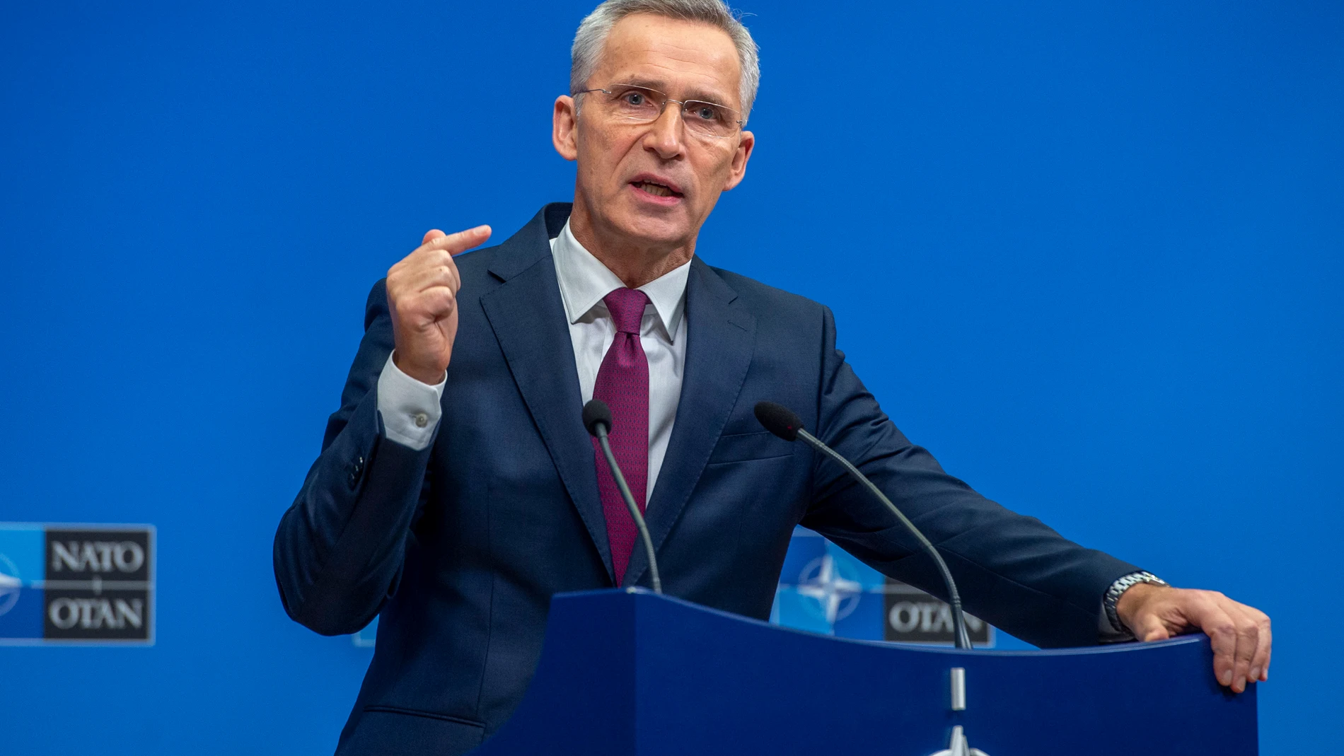 NATO Secretary General press conference in Brussels