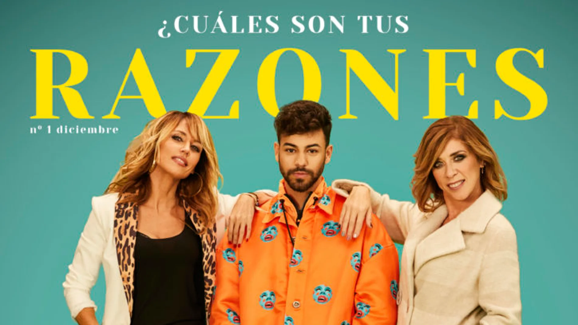 Imagen de la campaña de Cesida protagonizada por Emma García, Agoney y Eva Isanta