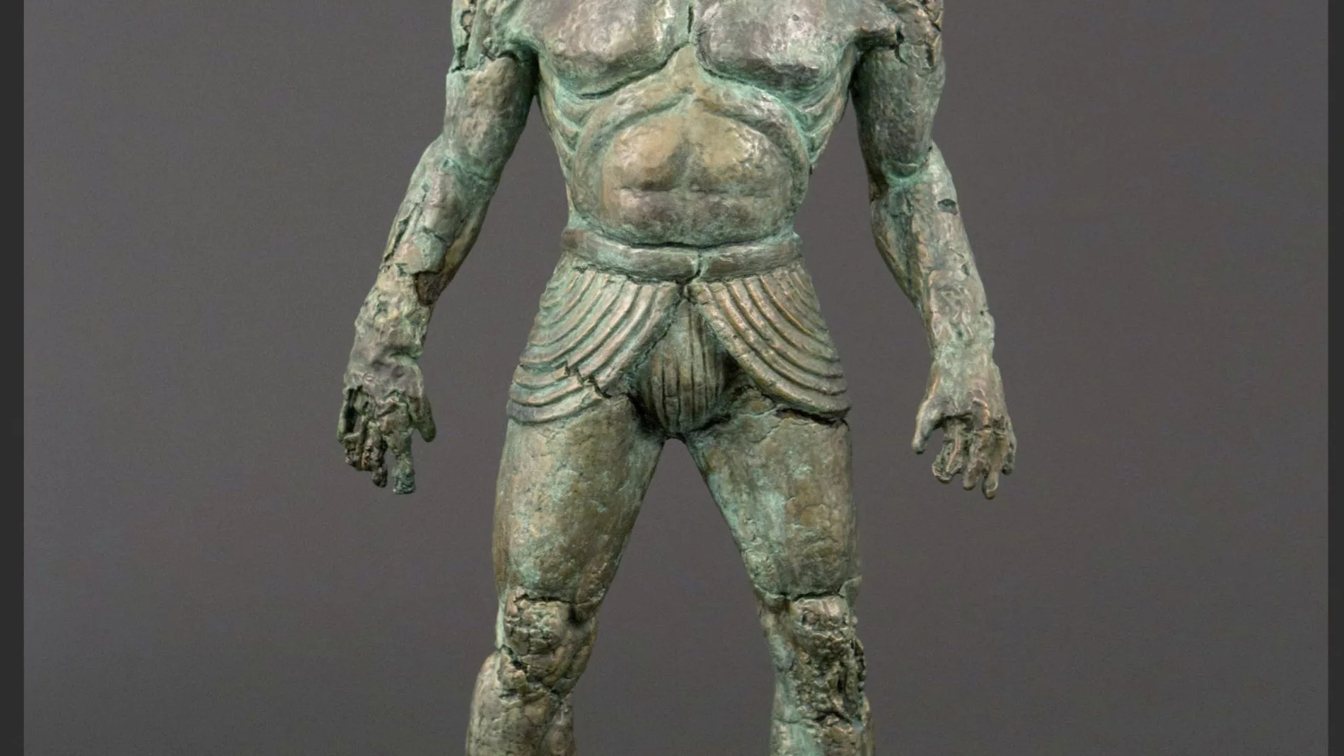 Vaciado de bronce a partir del modelo original de Talos de Ray Harryhausen empleado en el filme «Jasón y los argonautas»