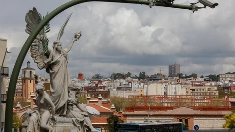 Un radar en la ciudad de Madrid