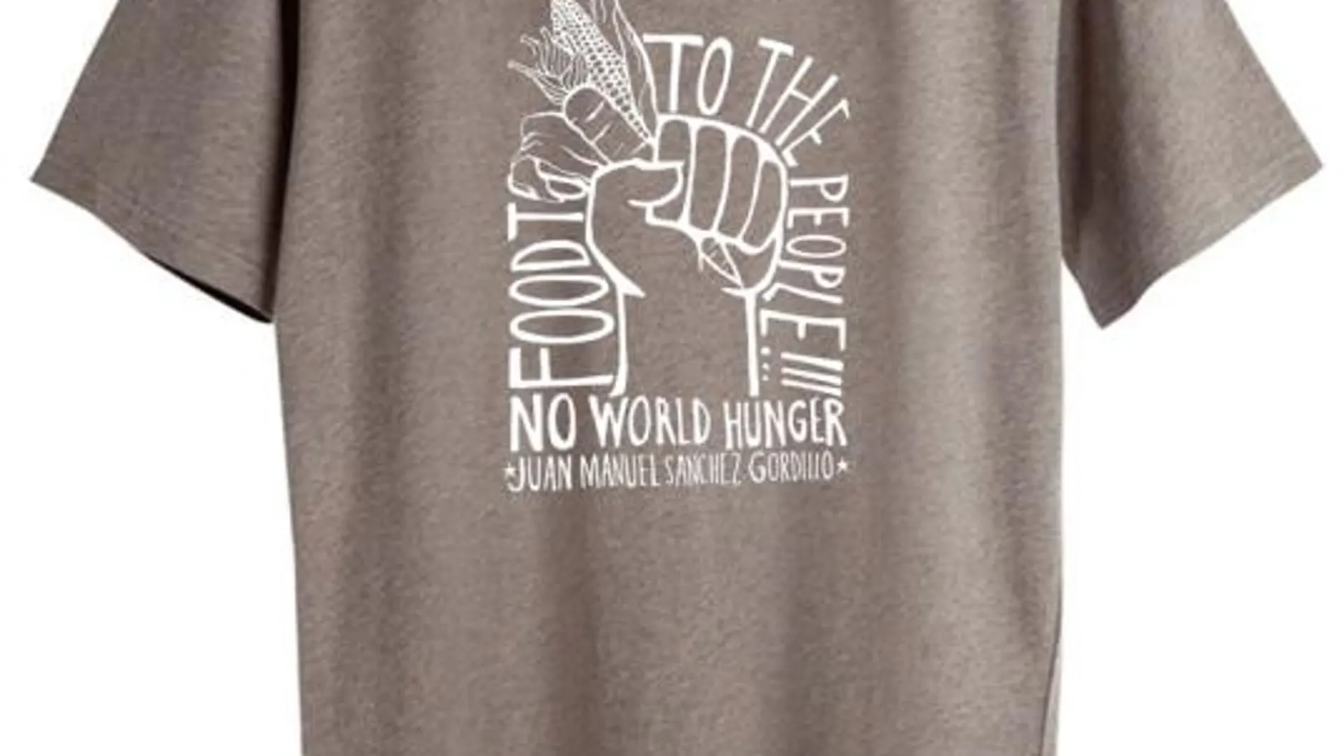 Una cadena de ropa retira las camisetas que dedicó a Sánchez Gordillo