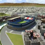  La Peineta empezará a transformarse en el estadio del Atlético en seis meses