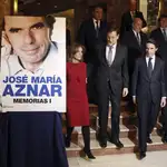  Aznar agradece a Rato y a Rajoy «lo hecho por España»