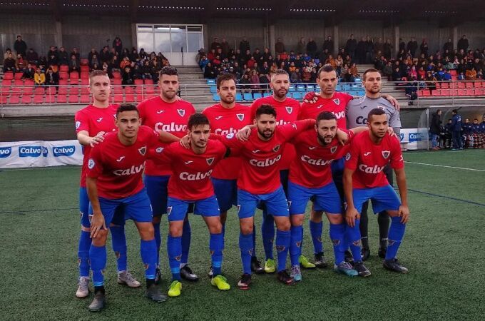 Imagen de la plantilla del Bergantiños FC en una de las últimas jornadas del Grupo 1 de Tercera División