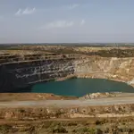 Vista de la mina sevillana de Aznalcóllar