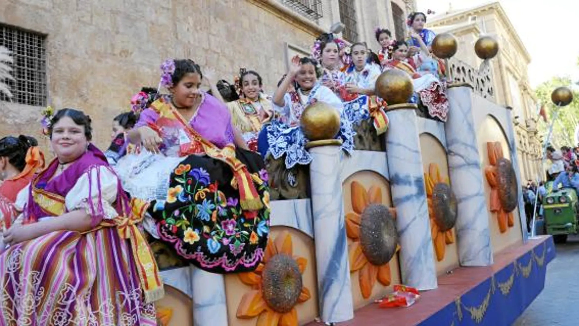 Murcia disfruta de un Bando de la Huerta infantil repleto de tradición y colorido