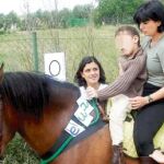 Una terapia a caballo para niños