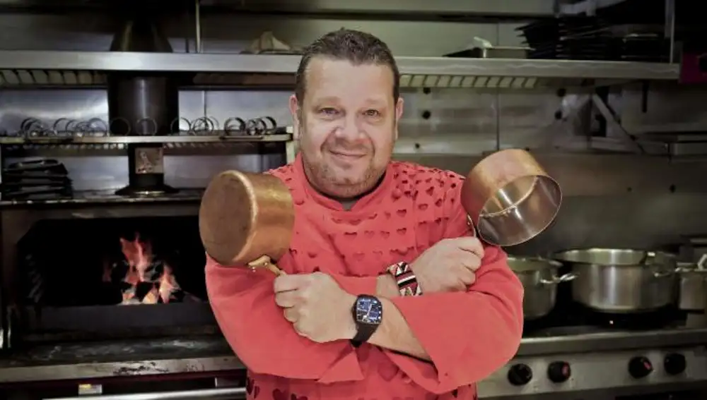 El chef Alberto Chicote se hizo popular con su programa «pesadilla en la cocina»