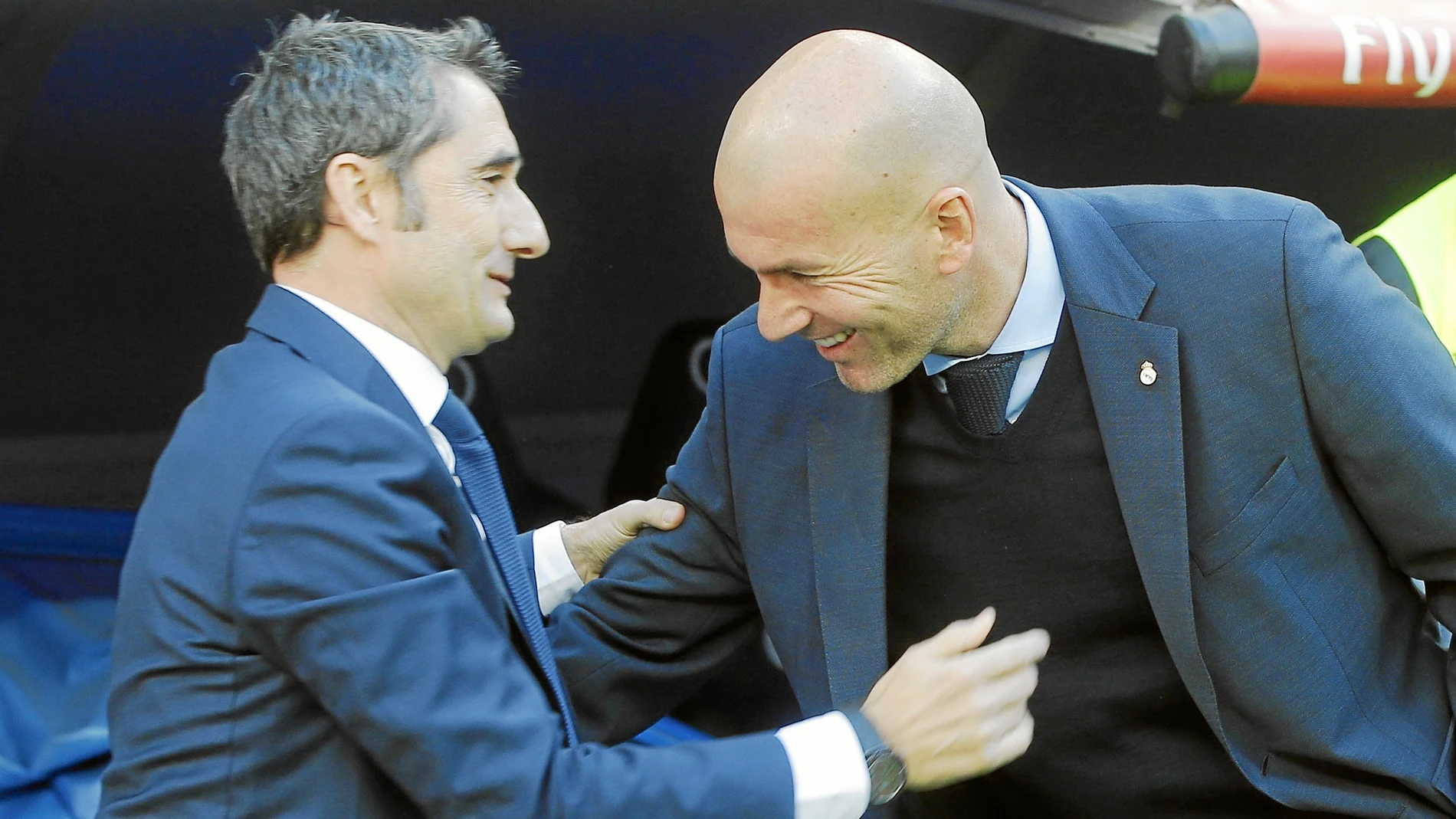 Valverde y Zidane, dos técnicos que siempre dan ejemplo con su actitud