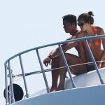 Cristiano Ronaldo e Irina Shayk en sus vacaciones en Saint Tropez