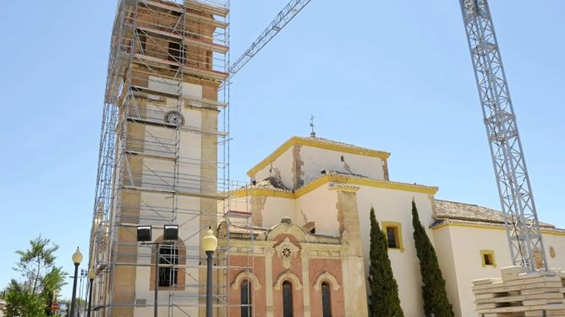 El santuario Vigen de las Huertas de Lorca, en una foto de archivo